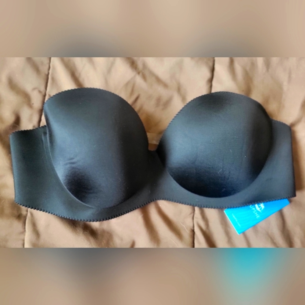 Black Larhe Cupshe Bra
